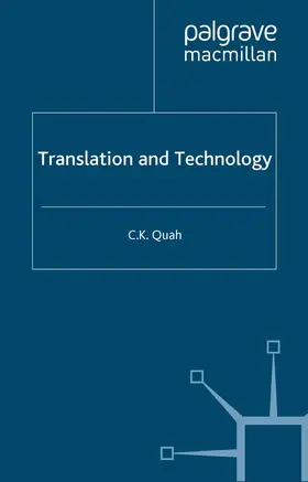 Quah |  Translation and Technology | eBook | Sack Fachmedien
