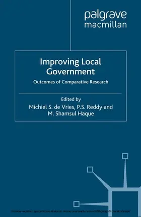 Reddy / Haque |  Improving Local Government | eBook | Sack Fachmedien