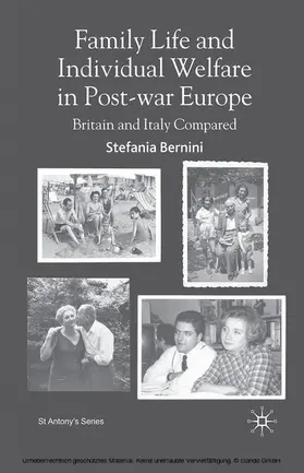 Bernini |  Family Life and Individual Welfare in Post-war Europe | eBook | Sack Fachmedien