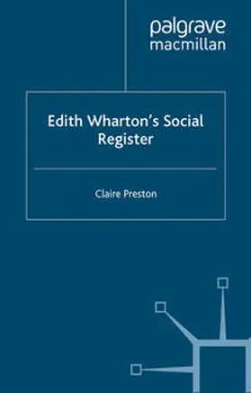 Preston |  Edith Wharton's Social Register | eBook | Sack Fachmedien