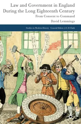 Lemmings |  Law and Government in England During the Long Eighteenth Century | Buch |  Sack Fachmedien