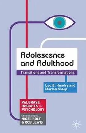 Hendry / Kloep |  Adolescence and Adulthood | Buch |  Sack Fachmedien