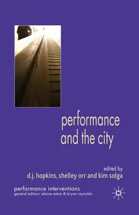 Solga / Orr / Hopkins |  Performance and the City | eBook | Sack Fachmedien