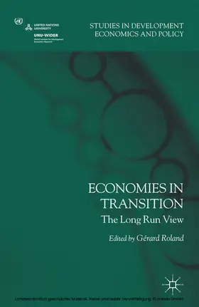 Roland |  Economies in Transition | eBook | Sack Fachmedien