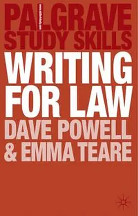 Powell / Teare |  Writing for Law | eBook | Sack Fachmedien