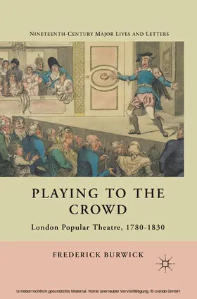 Burwick |  Playing to the Crowd | eBook | Sack Fachmedien