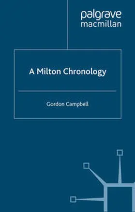 Campbell |  A Milton Chronology | eBook | Sack Fachmedien