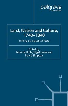 Leask / Simpson |  Land, Nation and Culture, 1740-1840 | eBook | Sack Fachmedien