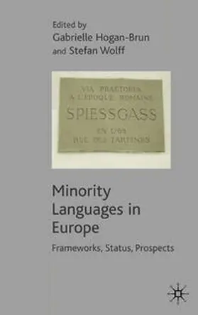 Hogan-Brun / Wolff |  Minority Languages in Europe | eBook | Sack Fachmedien