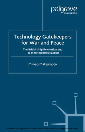 Matsumoto |  Technology Gatekeepers for War and Peace | eBook | Sack Fachmedien
