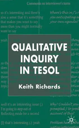 Richards |  Qualitative Inquiry in TESOL | eBook | Sack Fachmedien