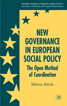 Büchs | New Governance in European Social Policy | Buch | 978-0-230-50651-0 | sack.de
