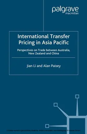 Li |  International Transfer Pricing in Asia Pacific | eBook | Sack Fachmedien