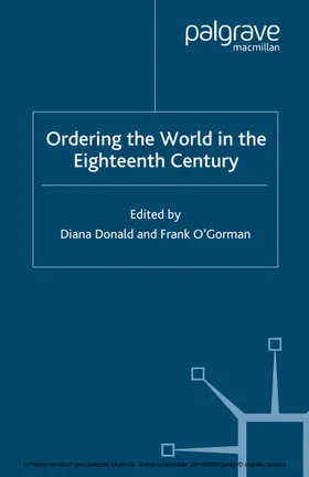 O'Gorman / Donald |  Ordering the World in the Eighteenth Century | eBook | Sack Fachmedien