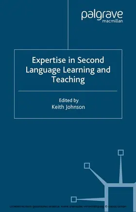 Johnson |  Expertise in Second Language Learning and Teaching | eBook | Sack Fachmedien