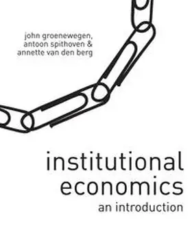 Berg / Spithoven / Groenewegen |  Institutional Economics | Buch |  Sack Fachmedien