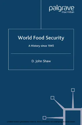 Shaw |  World Food Security | eBook | Sack Fachmedien