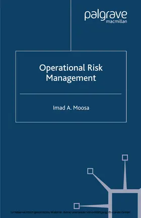 Moosa |  Operational Risk Management | eBook | Sack Fachmedien