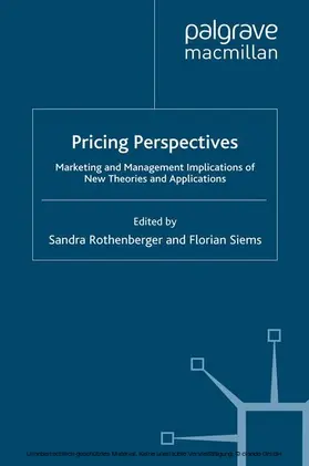 Rothenberger / Siems |  Pricing Perspectives | eBook | Sack Fachmedien
