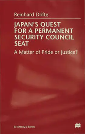 Drifte |  Japan's Quest for a Permanent Security-Council Seat | eBook | Sack Fachmedien