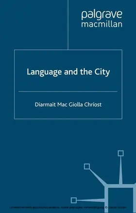  Language and the City | eBook | Sack Fachmedien