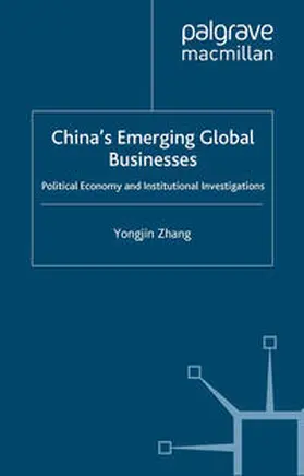 Zhang |  China’s Emerging Global Businesses | eBook | Sack Fachmedien