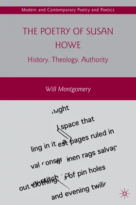 Montgomery |  The Poetry of Susan Howe | Buch |  Sack Fachmedien