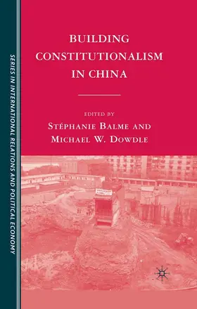 Balme |  Building Constitutionalism in China | eBook | Sack Fachmedien