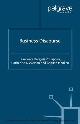 Bargiela-Chiappini / Nickerson / Planken |  Business Discourse | eBook | Sack Fachmedien