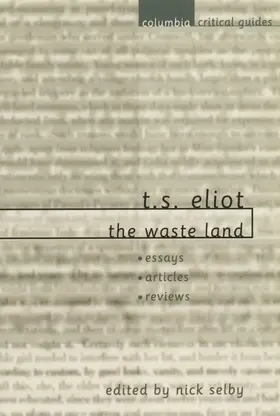 Selby |  T. S. Eliot: The Waste Land | Buch |  Sack Fachmedien