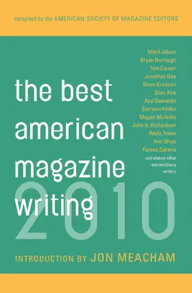 Editors |  The Best American Magazine Writing 2010 | Buch |  Sack Fachmedien