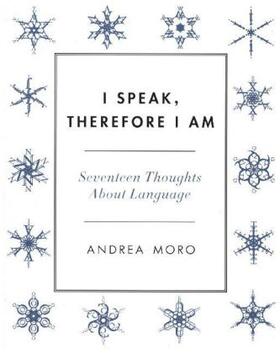 Moro |  I Speak, Therefore I Am | Buch |  Sack Fachmedien