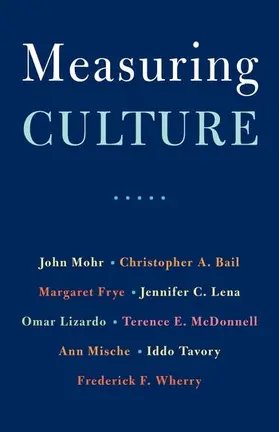 Mische / Mohr / Bail |  Measuring Culture | Buch |  Sack Fachmedien