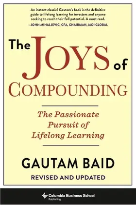 Baid |  The Joys of Compounding | Buch |  Sack Fachmedien