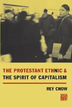 Chow | The Protestant Ethnic and the Spirit of Capitalism | E-Book | sack.de