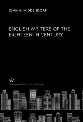 Middendorf | English Writers of the Eighteenth Century | E-Book | sack.de