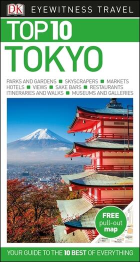  DK Eyewitness Top 10 Travel Guide Tokyo | Buch |  Sack Fachmedien