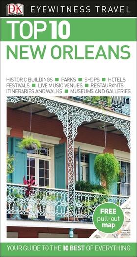DK |  DK Eyewitness Top 10 New Orleans | Buch |  Sack Fachmedien