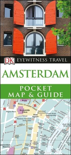  DK Eyewitness Amsterdam Pocket Map and Guide | Buch |  Sack Fachmedien