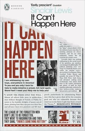Lewis |  It Can't Happen Here | Buch |  Sack Fachmedien