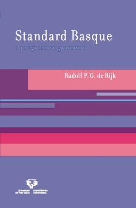 Rijk |  Standard Basque: A Progressive Grammar | Buch |  Sack Fachmedien