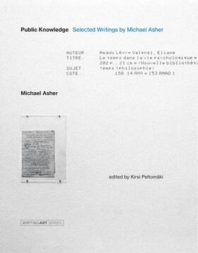 Asher / Peltomaki |  Public Knowledge | Buch |  Sack Fachmedien
