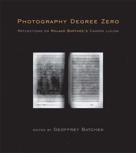 Batchen |  Photography Degree Zero | Buch |  Sack Fachmedien