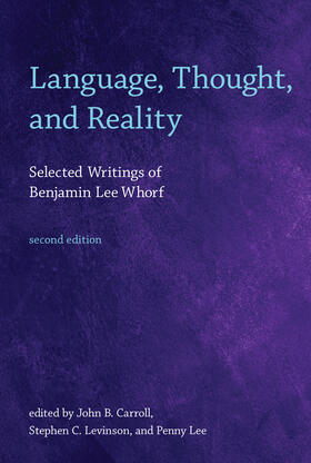Whorf |  Language, Thought, and Reality | Buch |  Sack Fachmedien