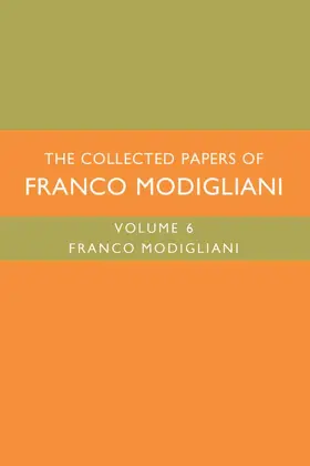 Modigliani |  The Collected Papers of Franco Modigliani | Buch |  Sack Fachmedien