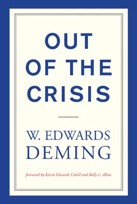 Deming |  Out of the Crisis | Buch |  Sack Fachmedien