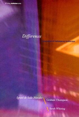 de Sola-Morales / de Solà-Morales / Thompson |  Differences | Buch |  Sack Fachmedien