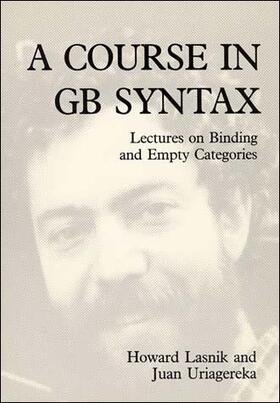Lasnik / Uriagereka |  A Course In GB Syntax | Buch |  Sack Fachmedien