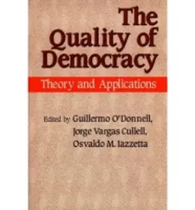 O'Donnell / Cullell | The Quality of Democracy | Buch | 978-0-268-03719-2 | sack.de
