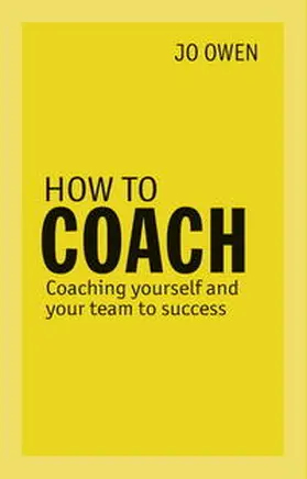 Owen | How to Coach | Buch | 978-0-273-78638-2 | www2.sack.de